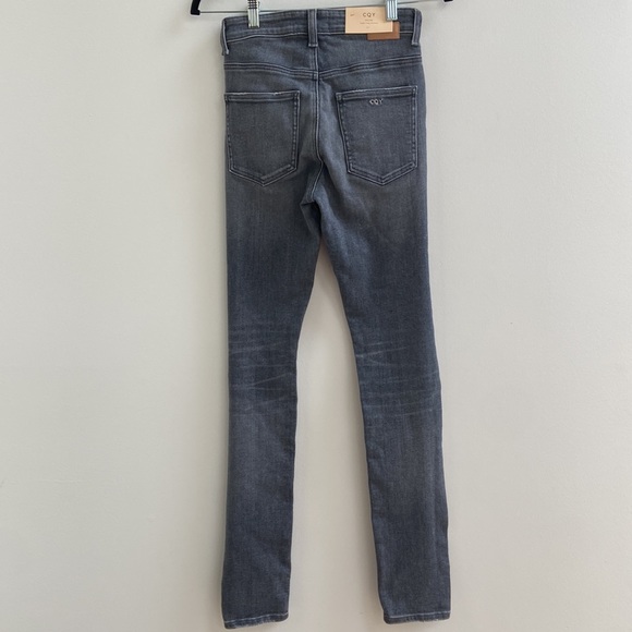 NWT CQY Palme Heavenly Gray Denim High Rise Skinny Jean - Picture 3 of 7
